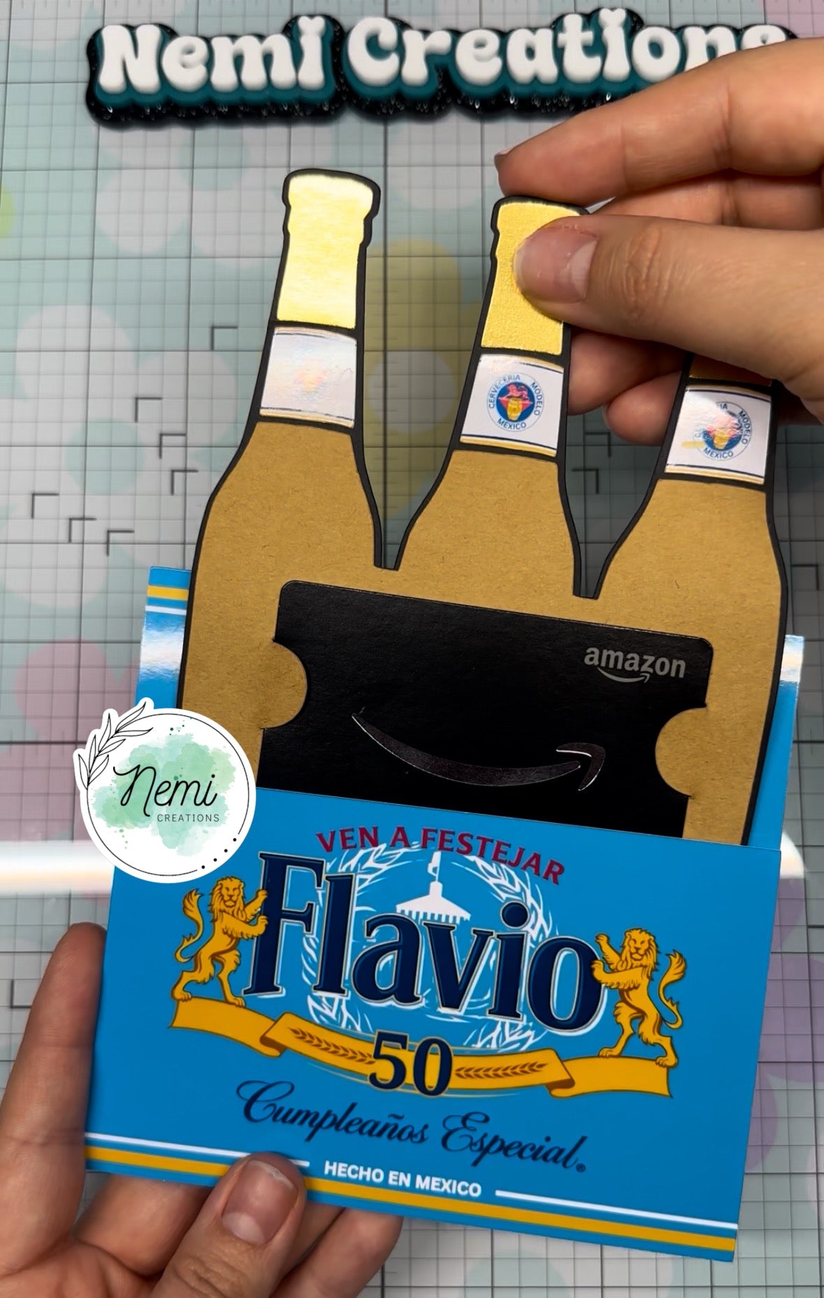 Model Beer Money Card