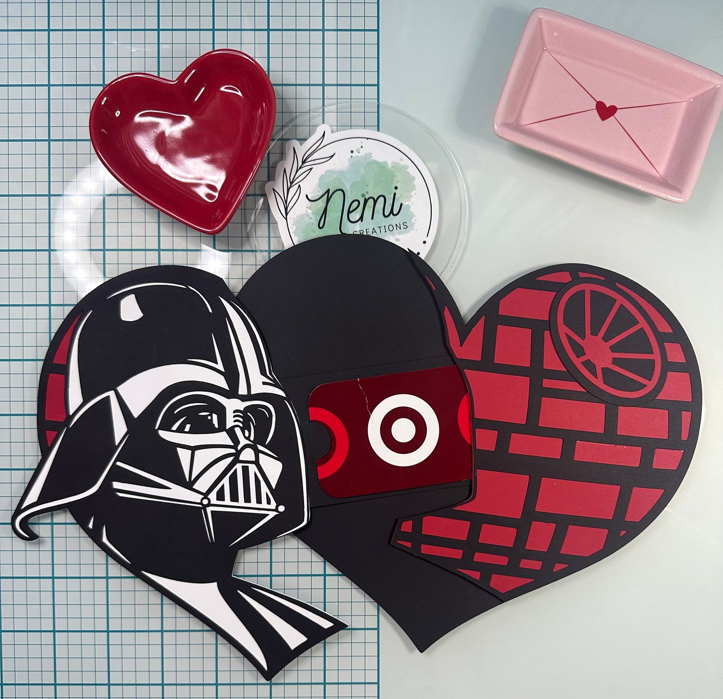 Darth Heart Money Card