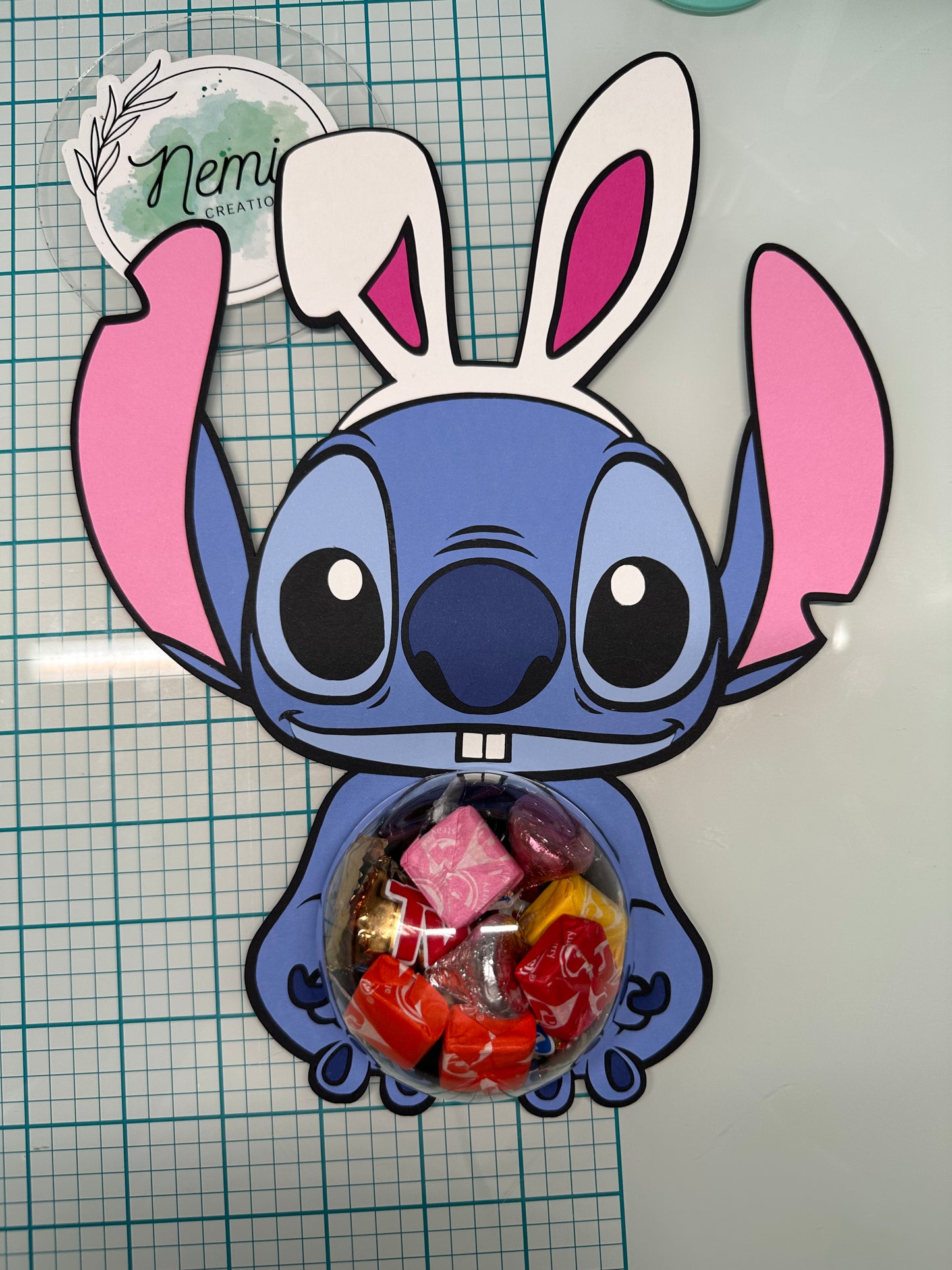 Bunny Alien Candy Dome DIGITAL SVG FILES