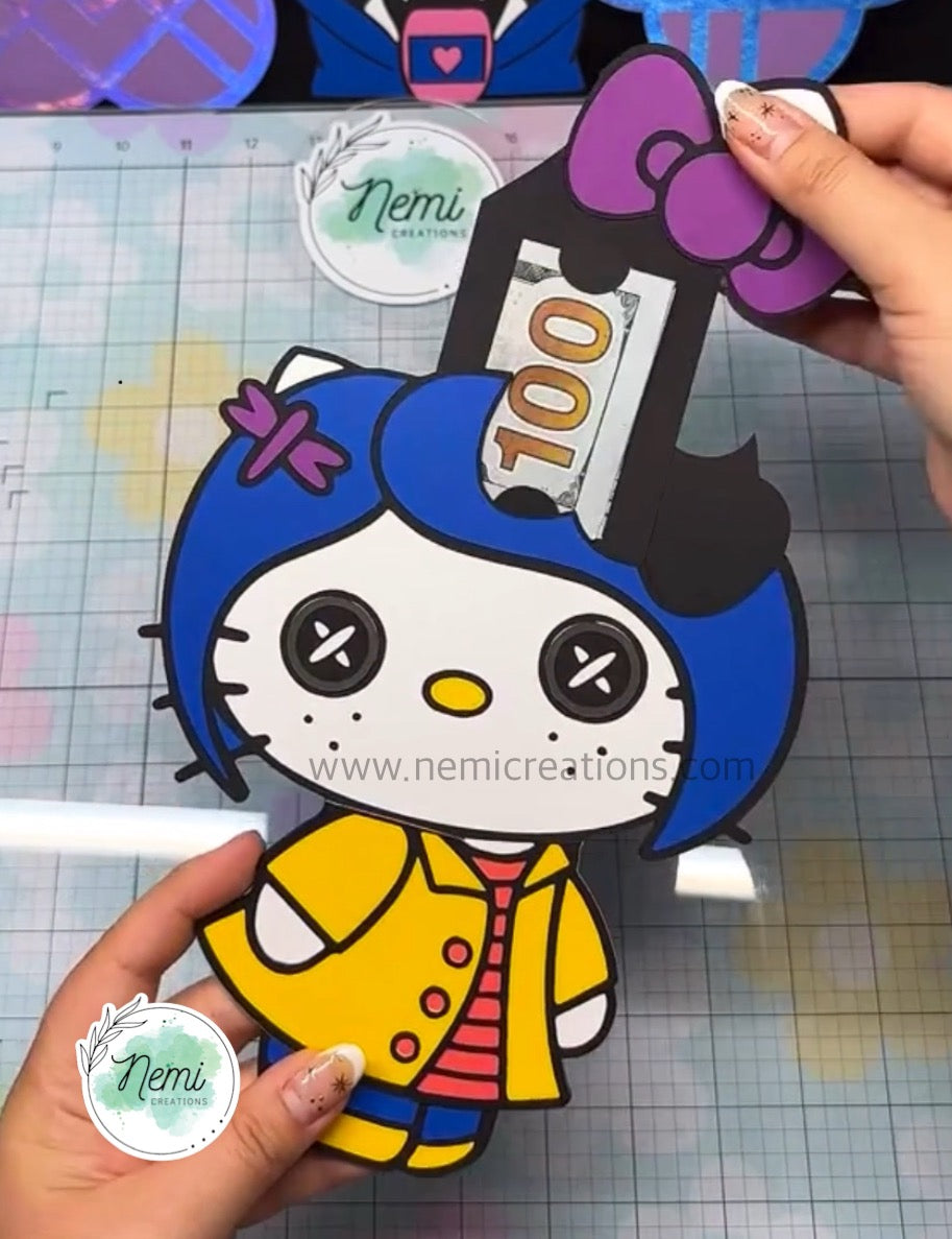 Cat-aline Money Card