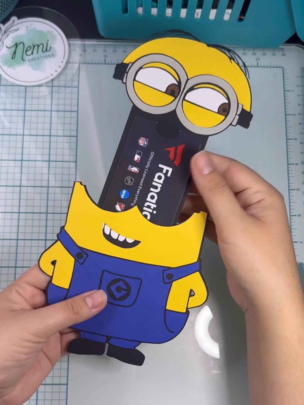 Minion Money Card DIGITAL SVG FILES