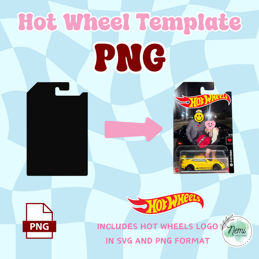HW Car Template PNG