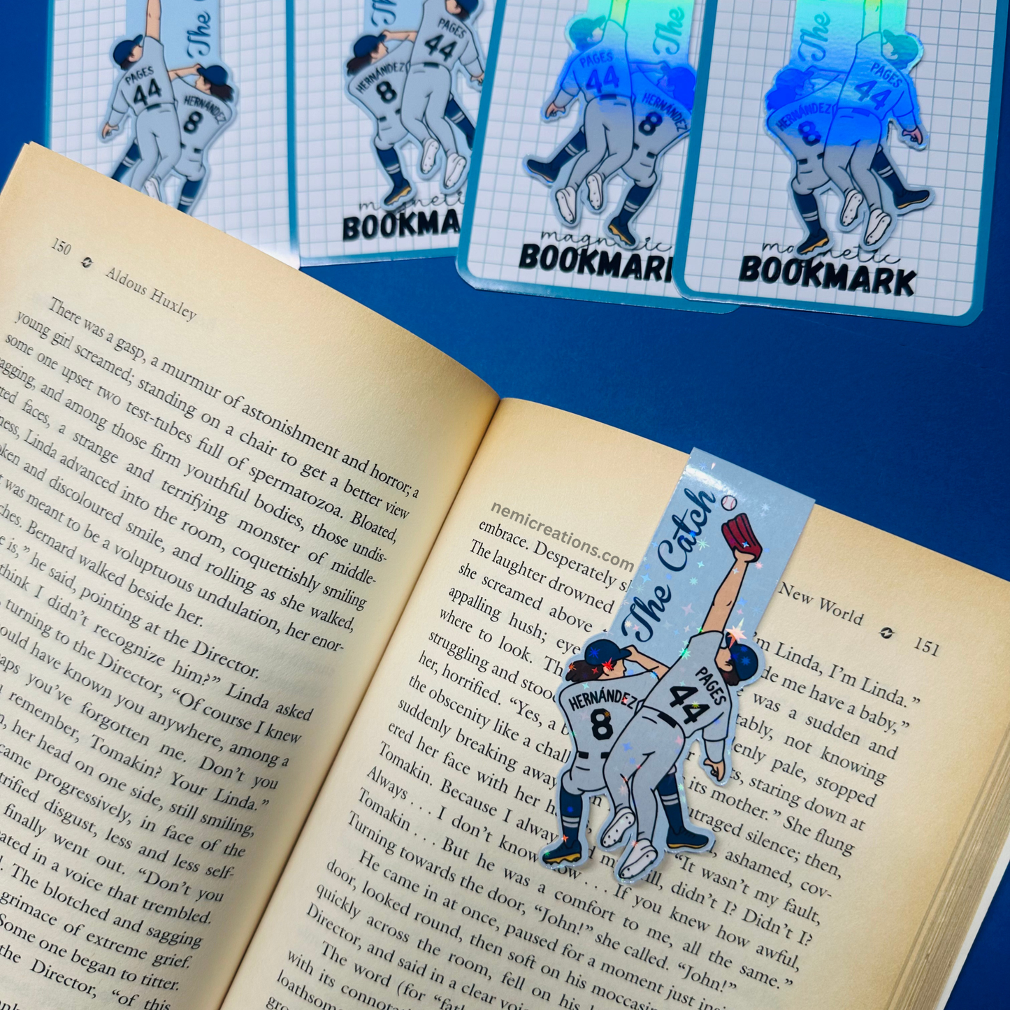 The Catch Magnetic Bookmark