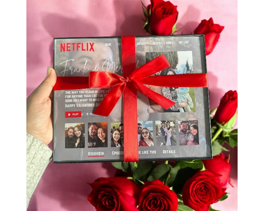 Netflix-Style Personalized Photo Frame