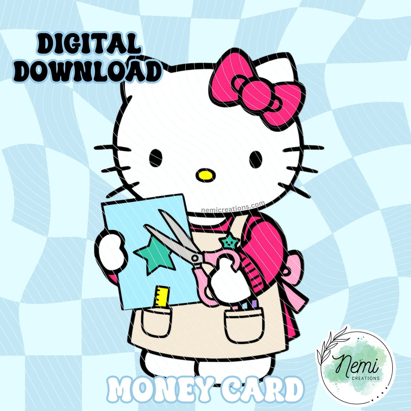 Crafty HK Money Card DIGITAL SVG FILES