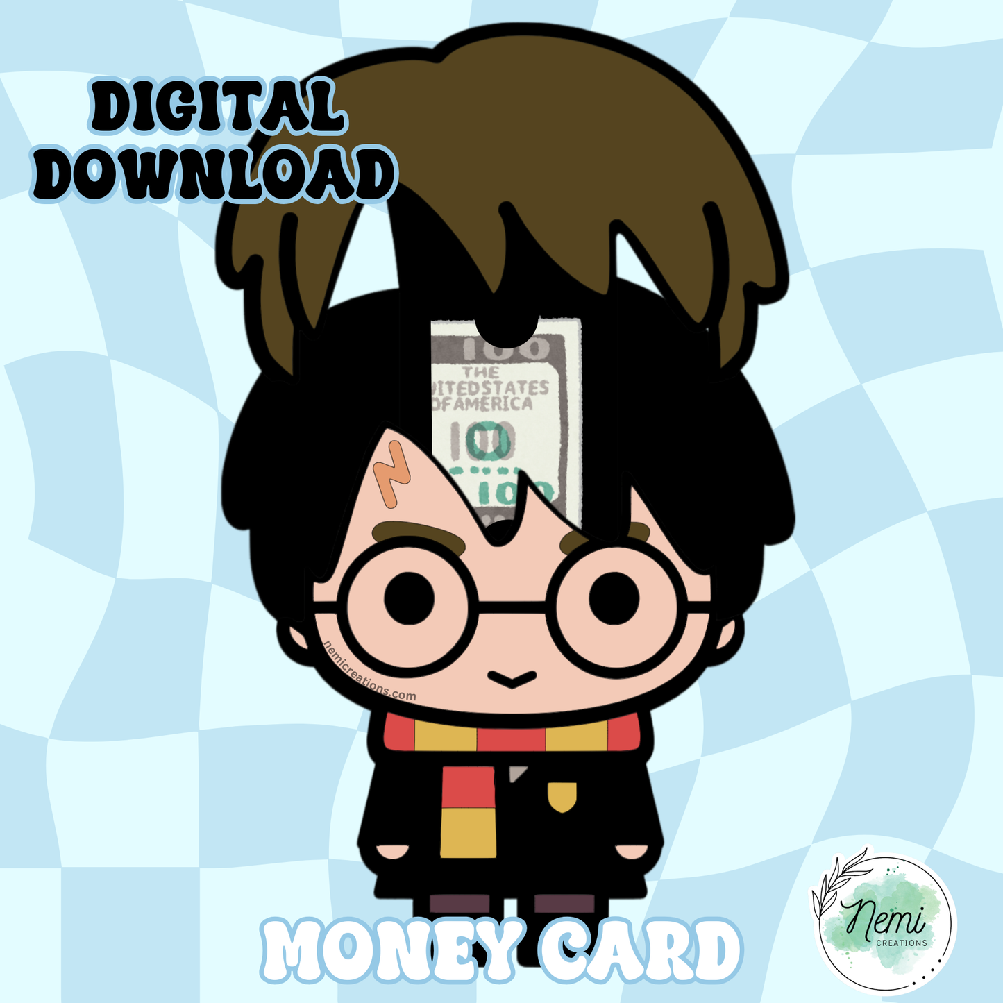 HP Money Card DIGITAL SVG FILES