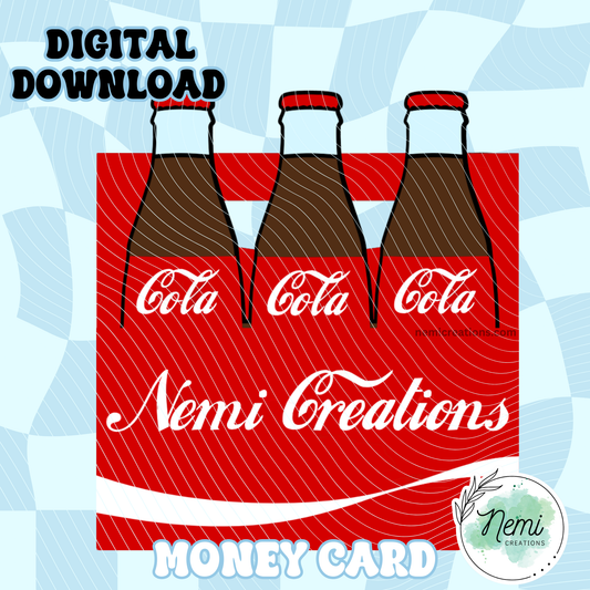 Tarjeta de dinero Crown Beer (archivos SVG digitales)