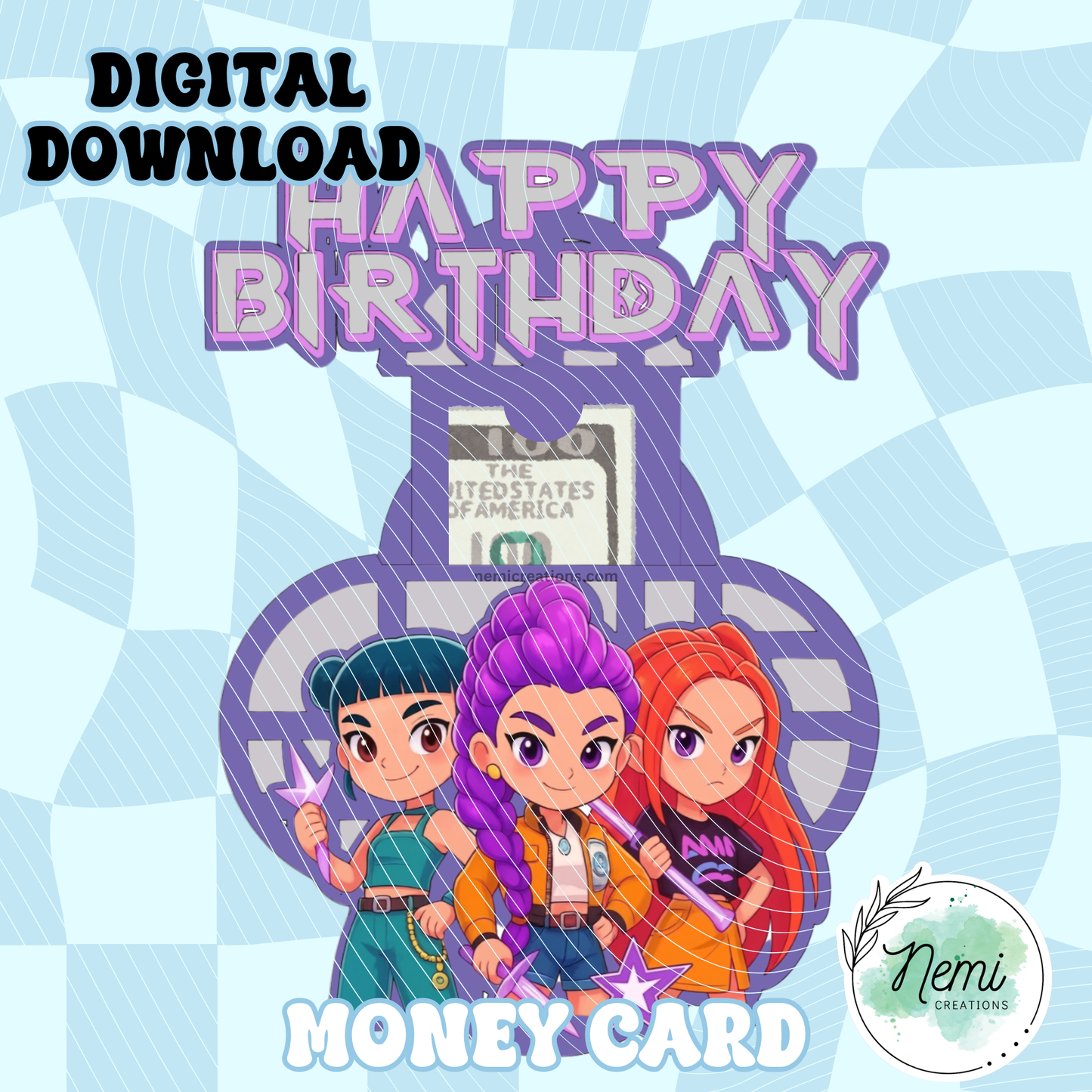 Tarjeta de dinero Crown Beer (archivos SVG digitales)