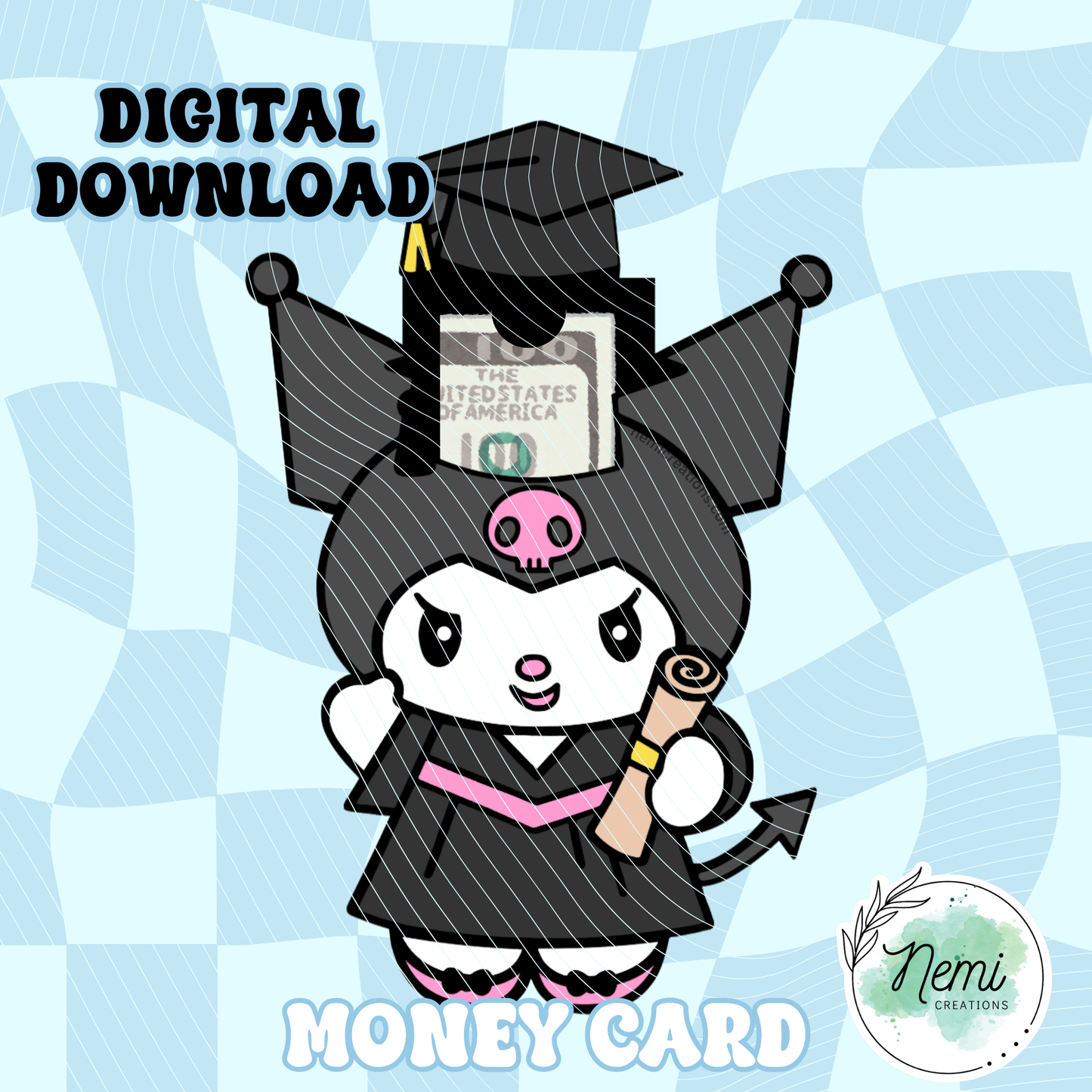 Tarjeta Chase Grad Money (archivos SVG digitales)