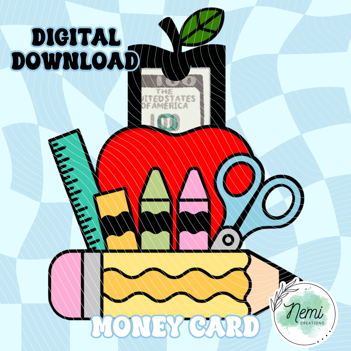 Tarjeta Chase Grad Money (archivos SVG digitales)