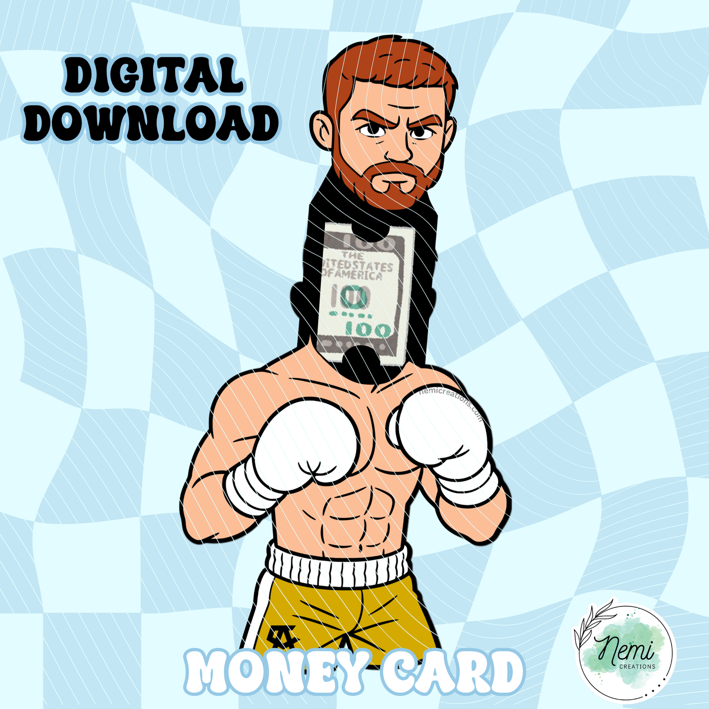 Ca-nelo Money Card DIGITAL SVG FILES