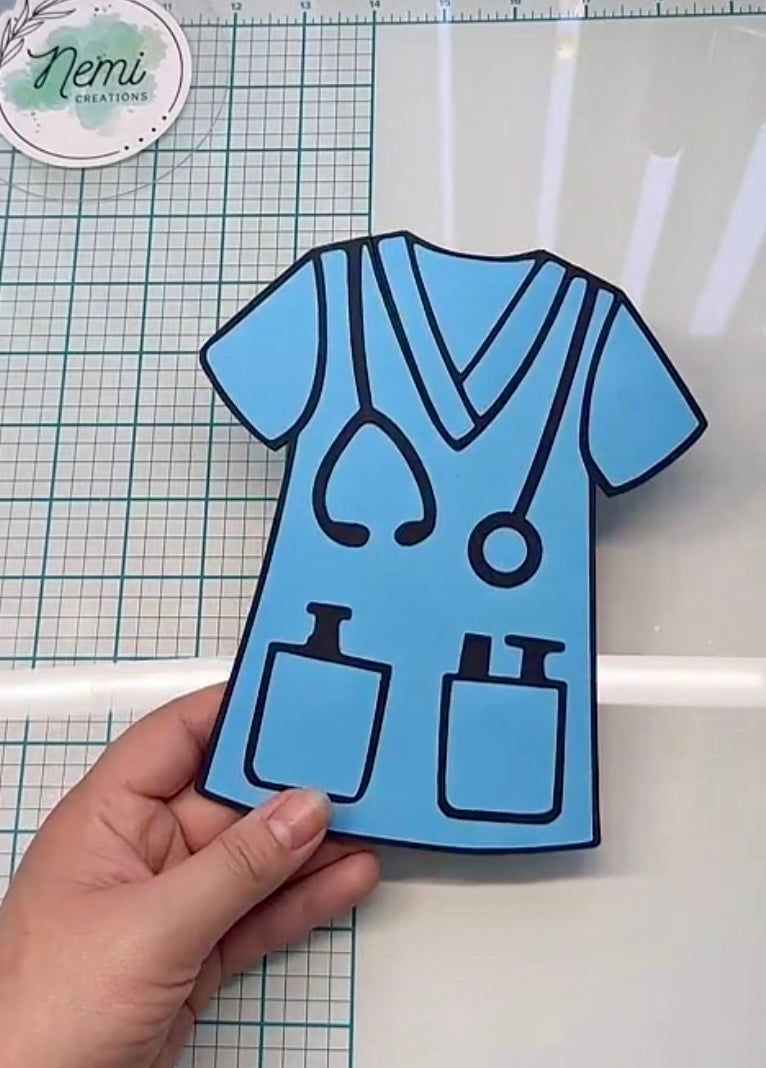 Tarjeta de dinero Scrubs