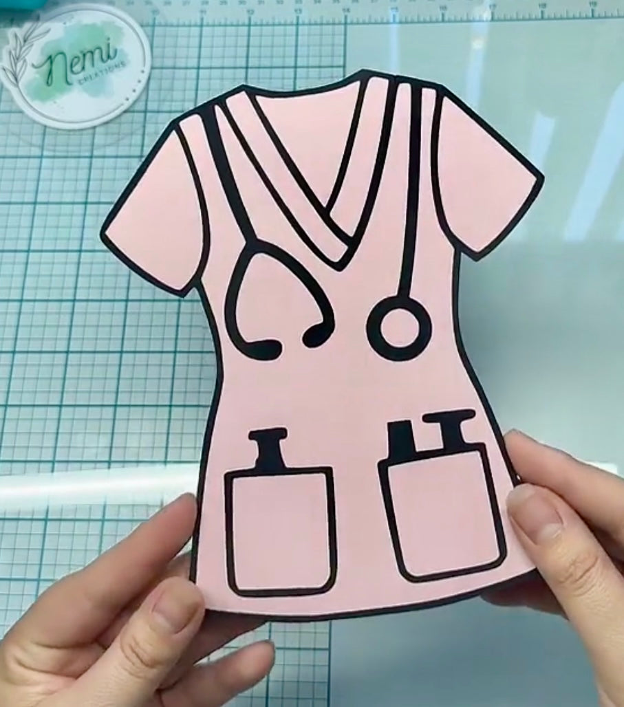 Tarjeta de dinero Scrubs