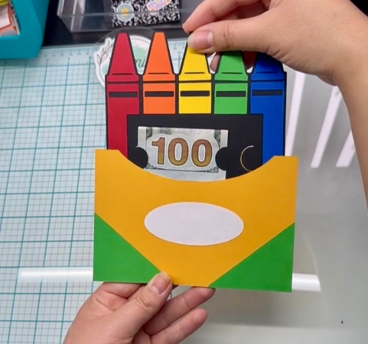 Crayon Box Money Card