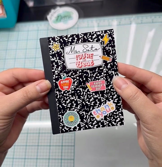 Composition Notebook Money Card