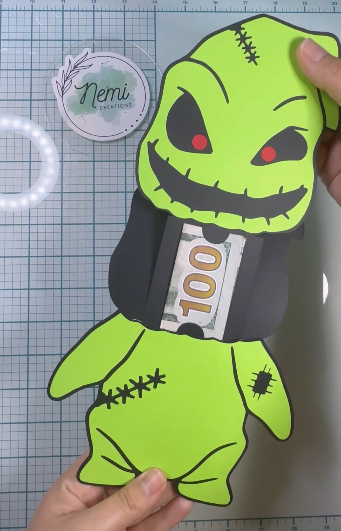 Oogie Boogie Money Card