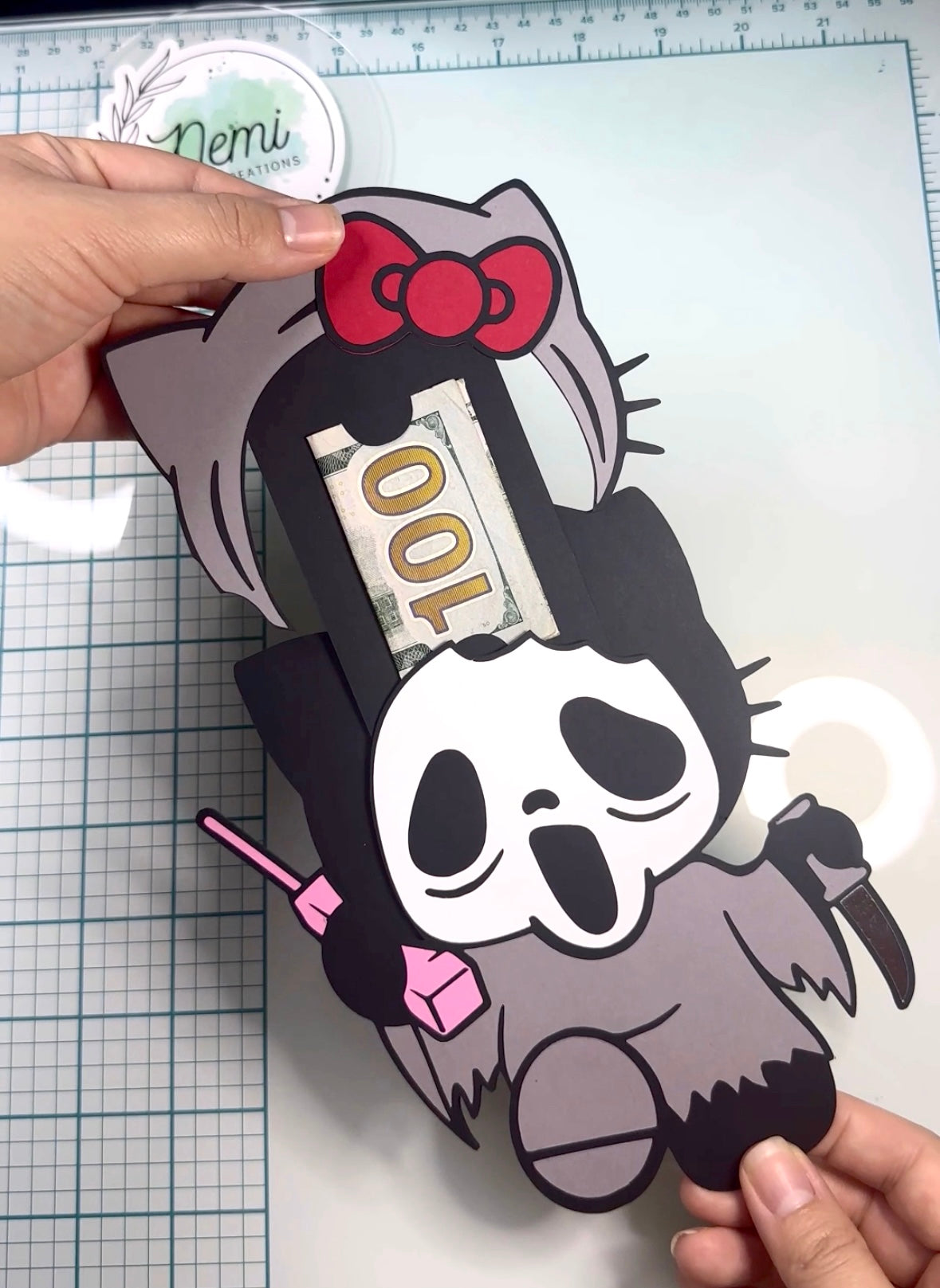 HK Ghostface Money Card
