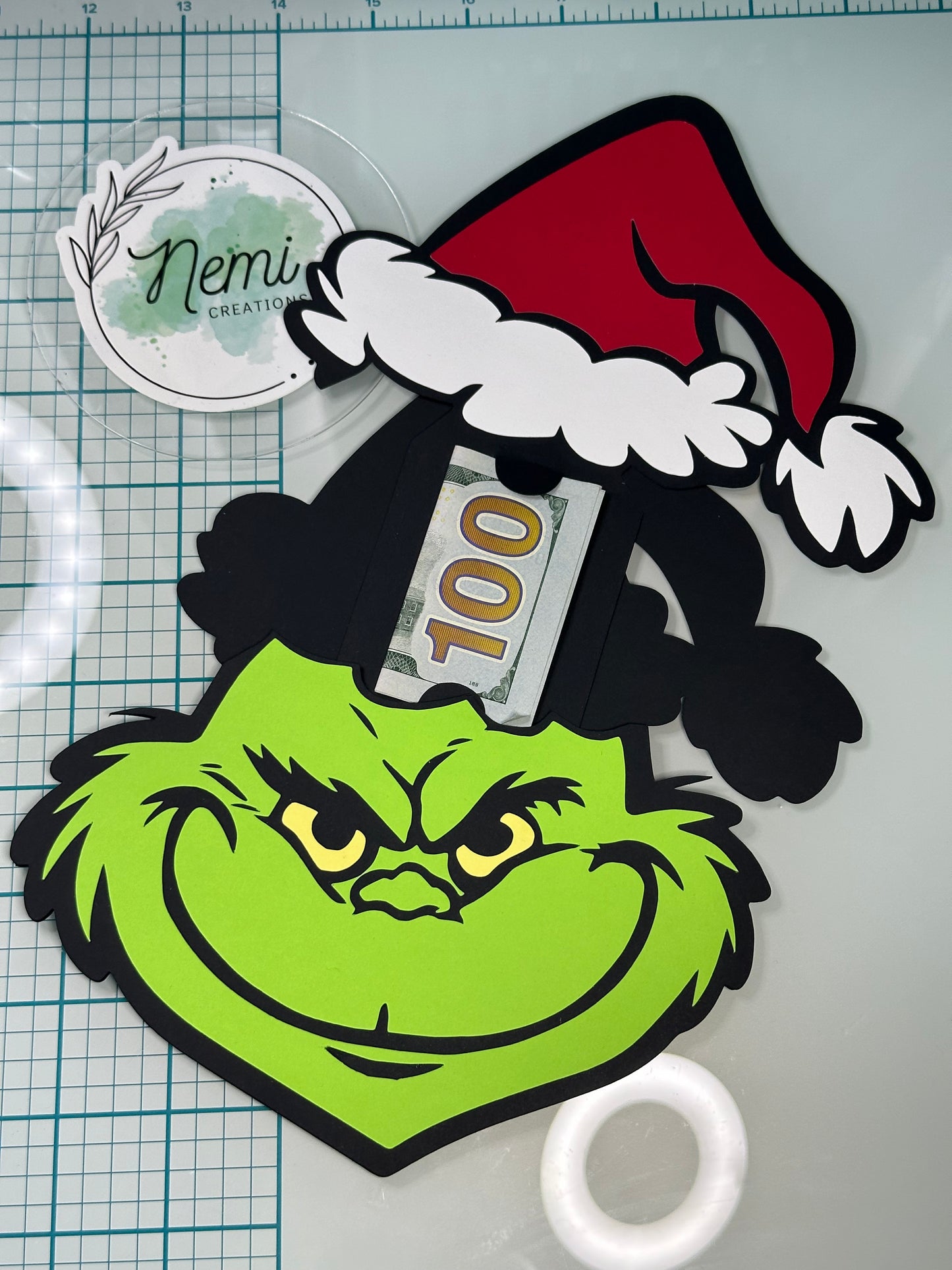 Grinch Money Card