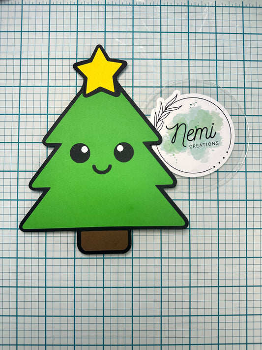 Christmas Tree Money Card