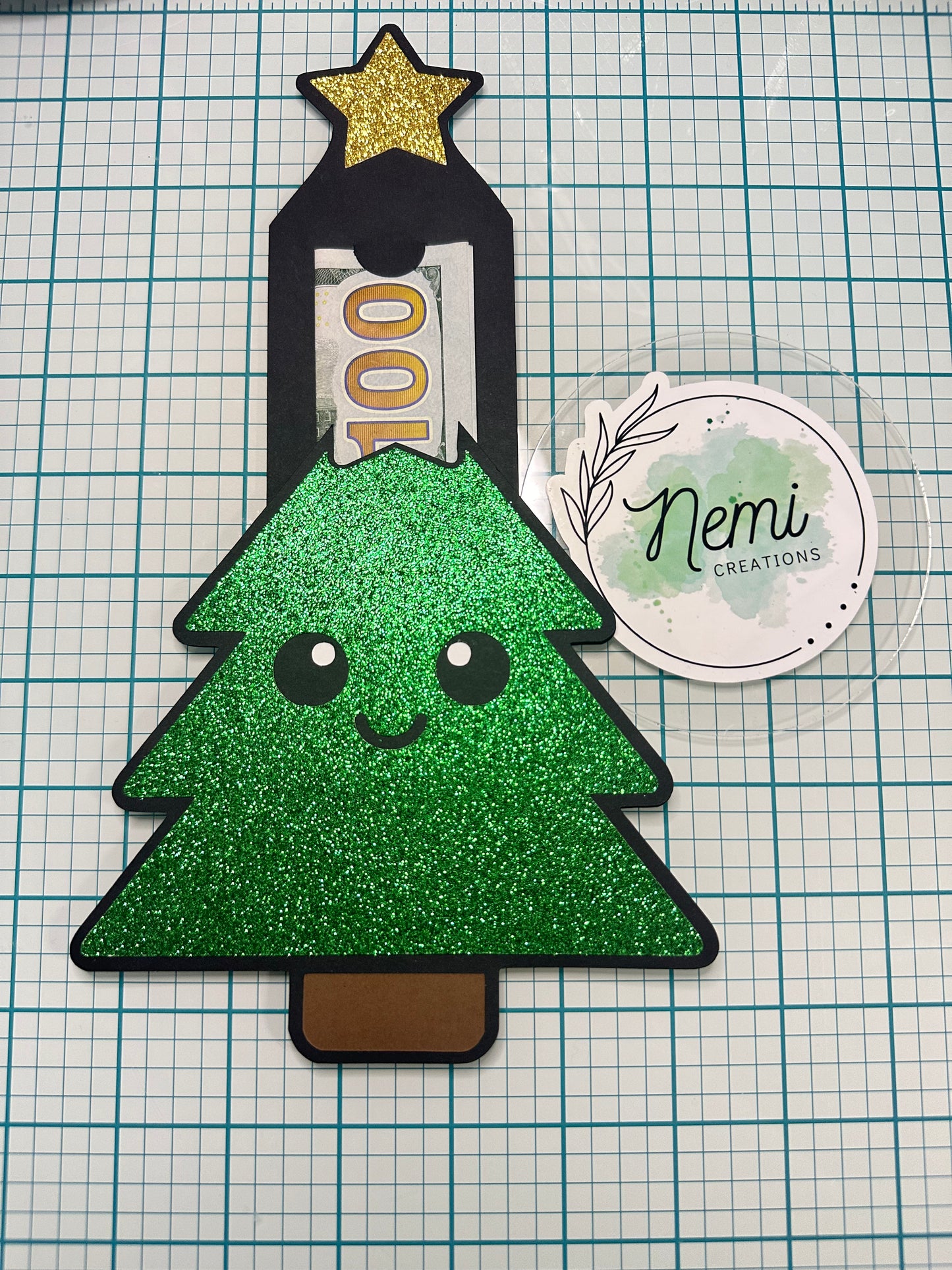 Christmas Tree Money Card