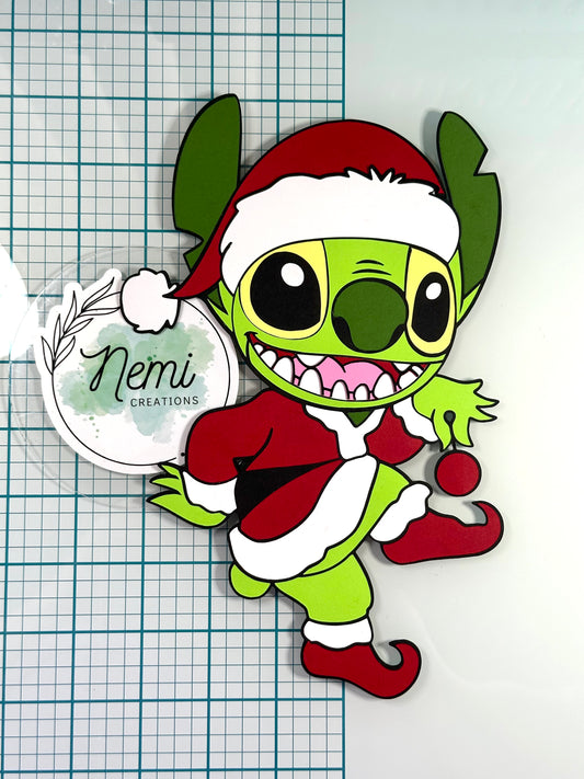 Stitch Grinch Money Card