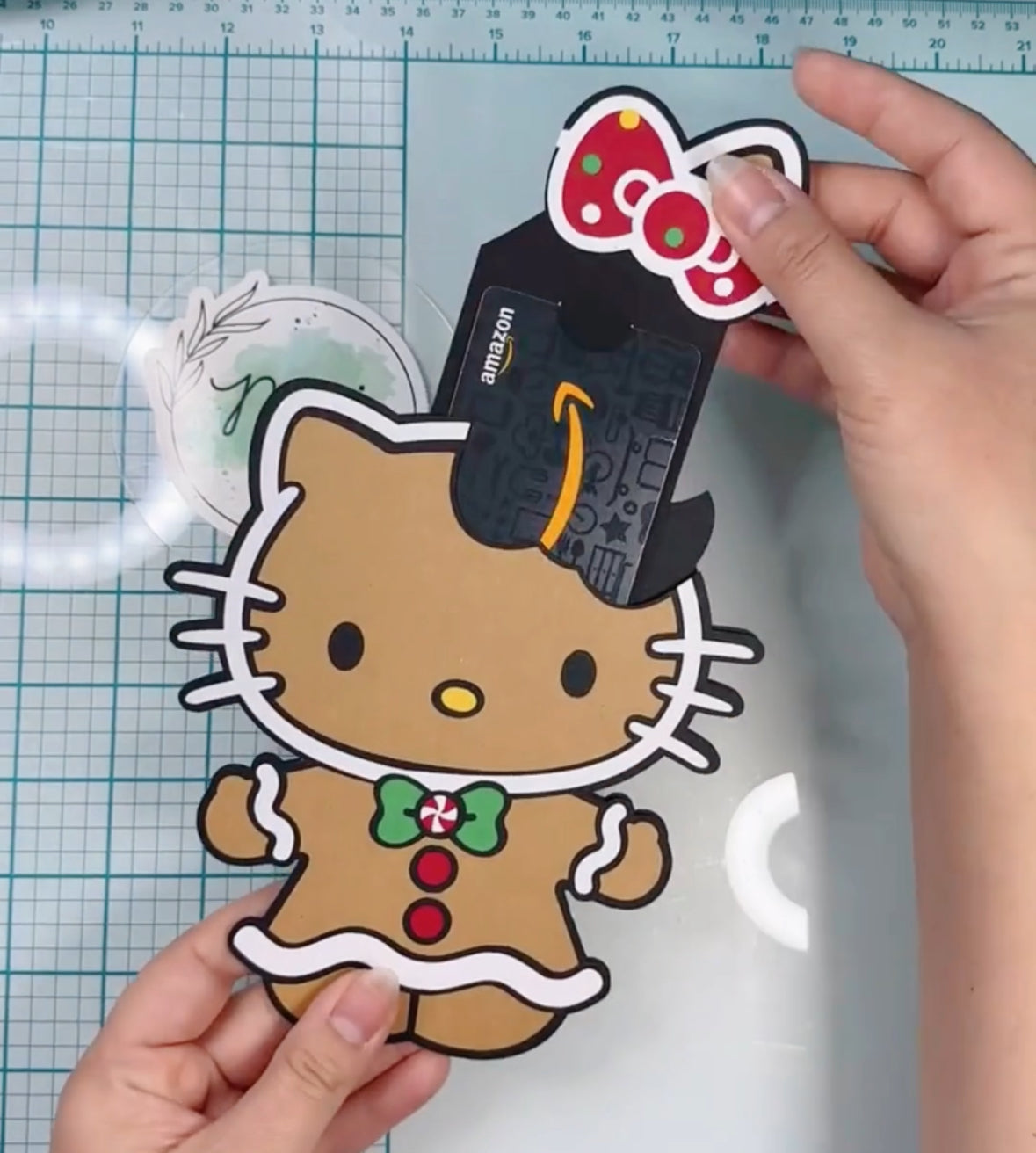 HK Gingerbread Money Card