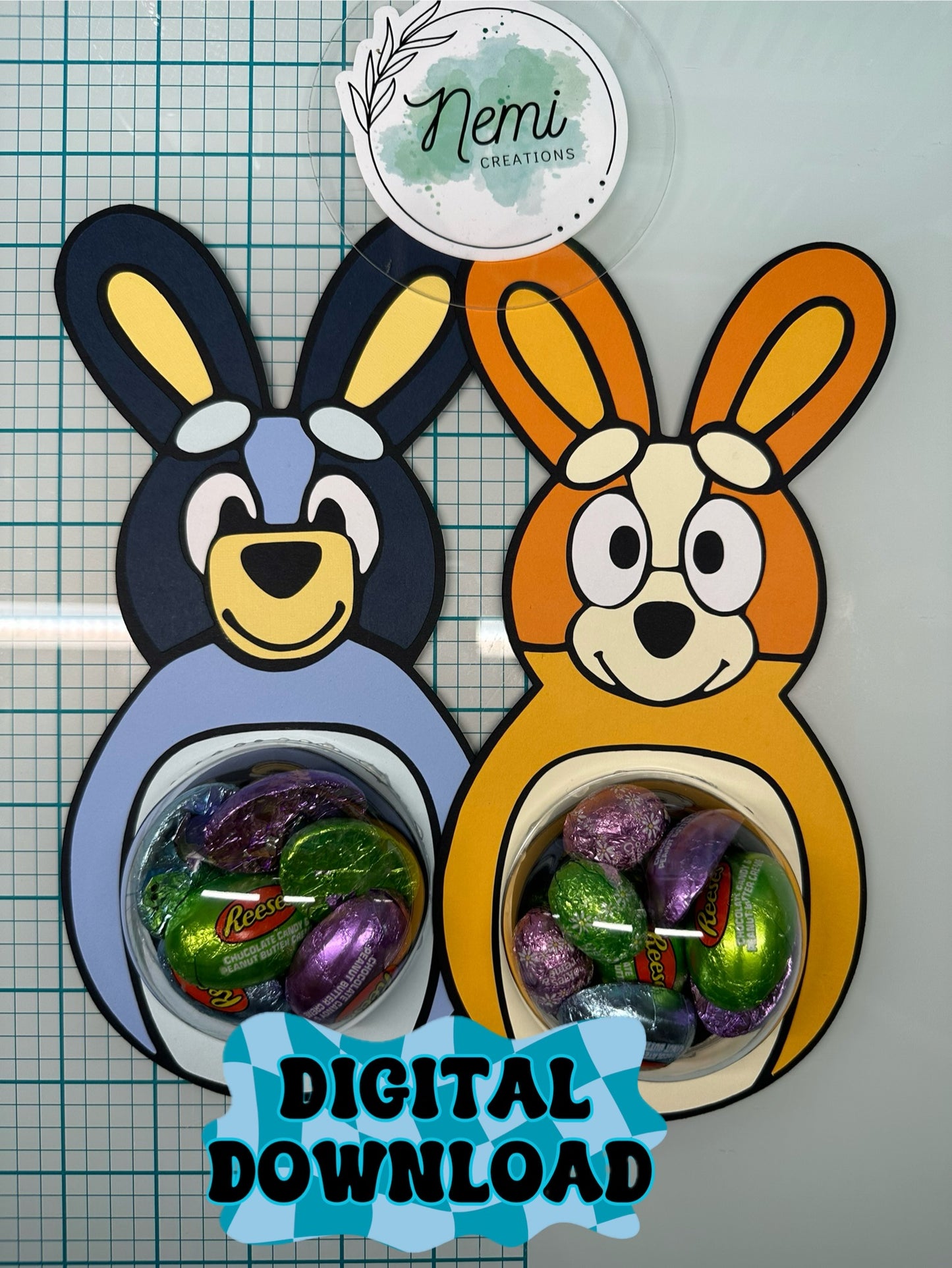 Heeler Sisters Easter Dome DIGITAL SVG FILES BUNDLE