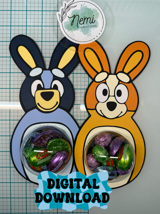 Heeler Sisters Easter Dome DIGITAL SVG FILES BUNDLE