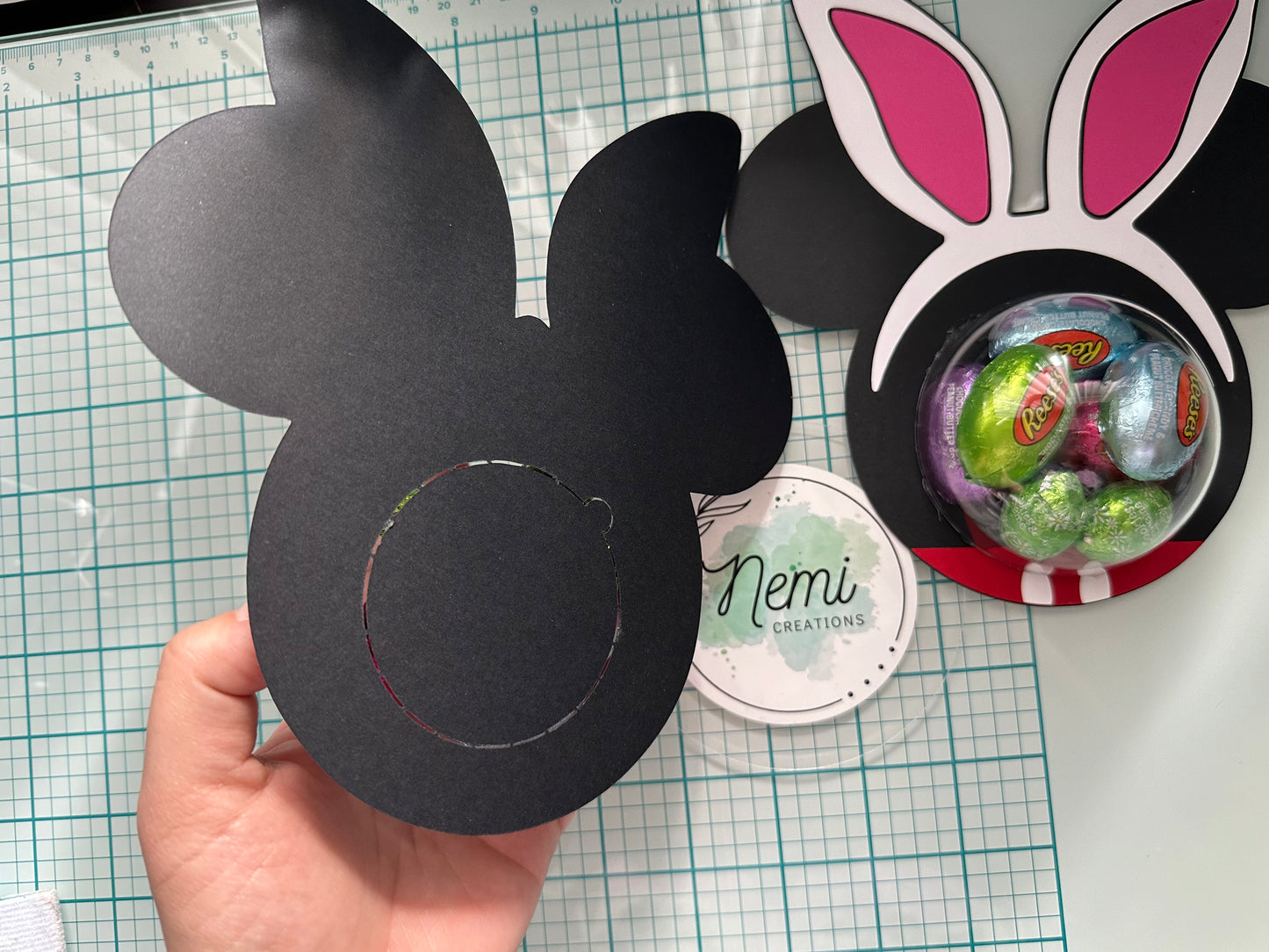 Mr and Mrs Mouse Bunny Dome DIGITAL SVG FILES BUNDLE