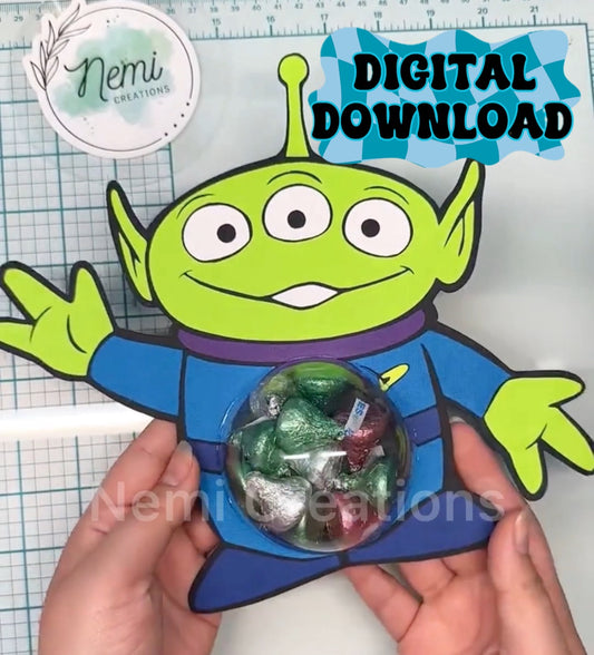 Alien Story Candy Dome DIGITAL SVG FILES