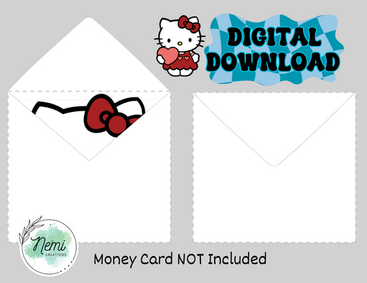 Envelope for HK Heart Dress DIGITAL FILE
