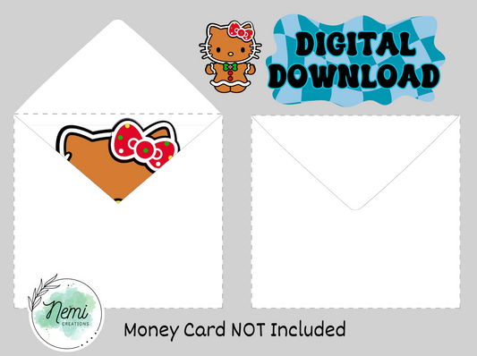 Envelope for HK Gingerbread DIGITAL FILE
