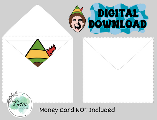 Envelope for Buddy Elf DIGITAL FILE
