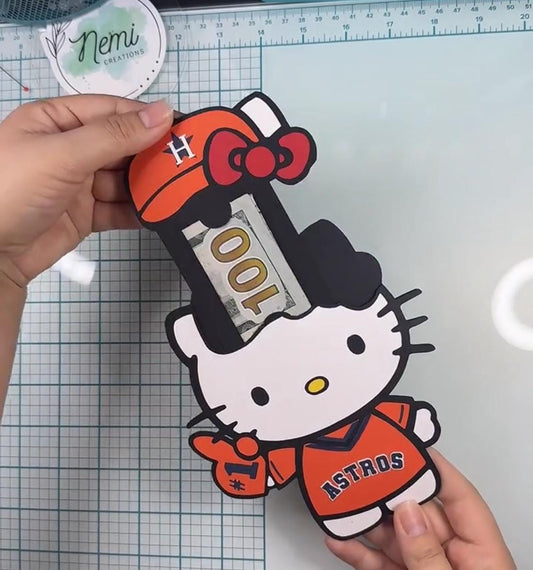 HK Astros Money Card DIGITAL SVG FILES