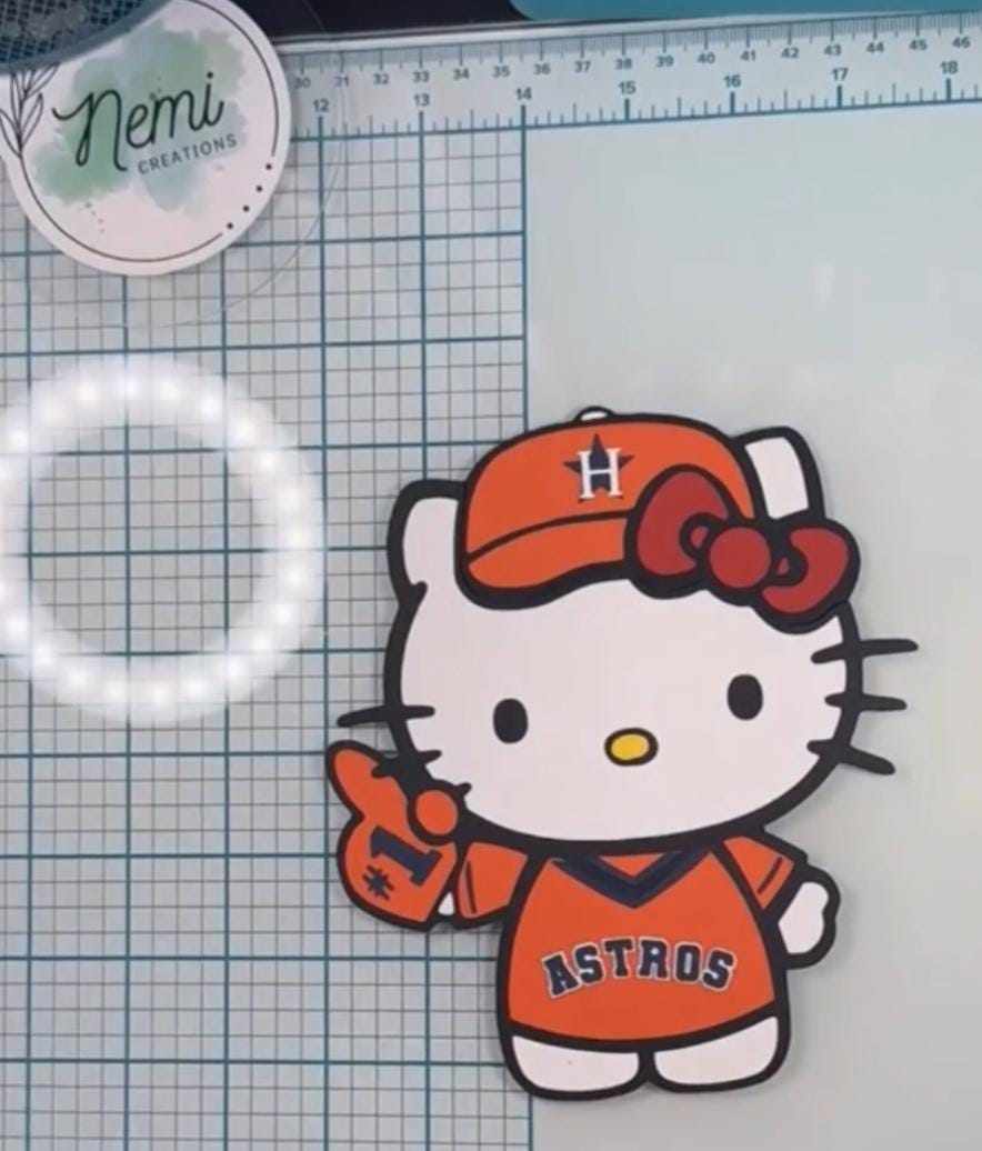 HK Astros Money Card DIGITAL SVG FILES